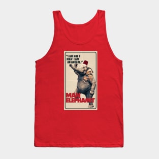 Man Elephant Tank Top